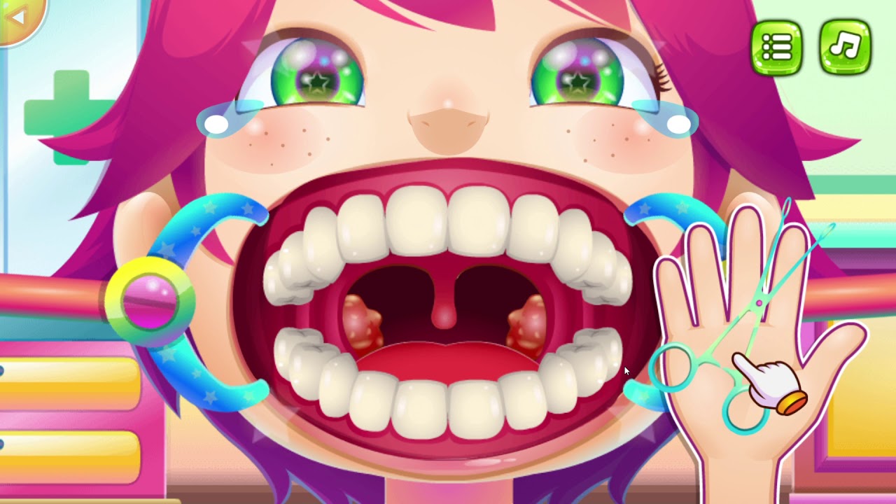 Собирай зубы. Игра лечить зубы. игра про ксюшу.