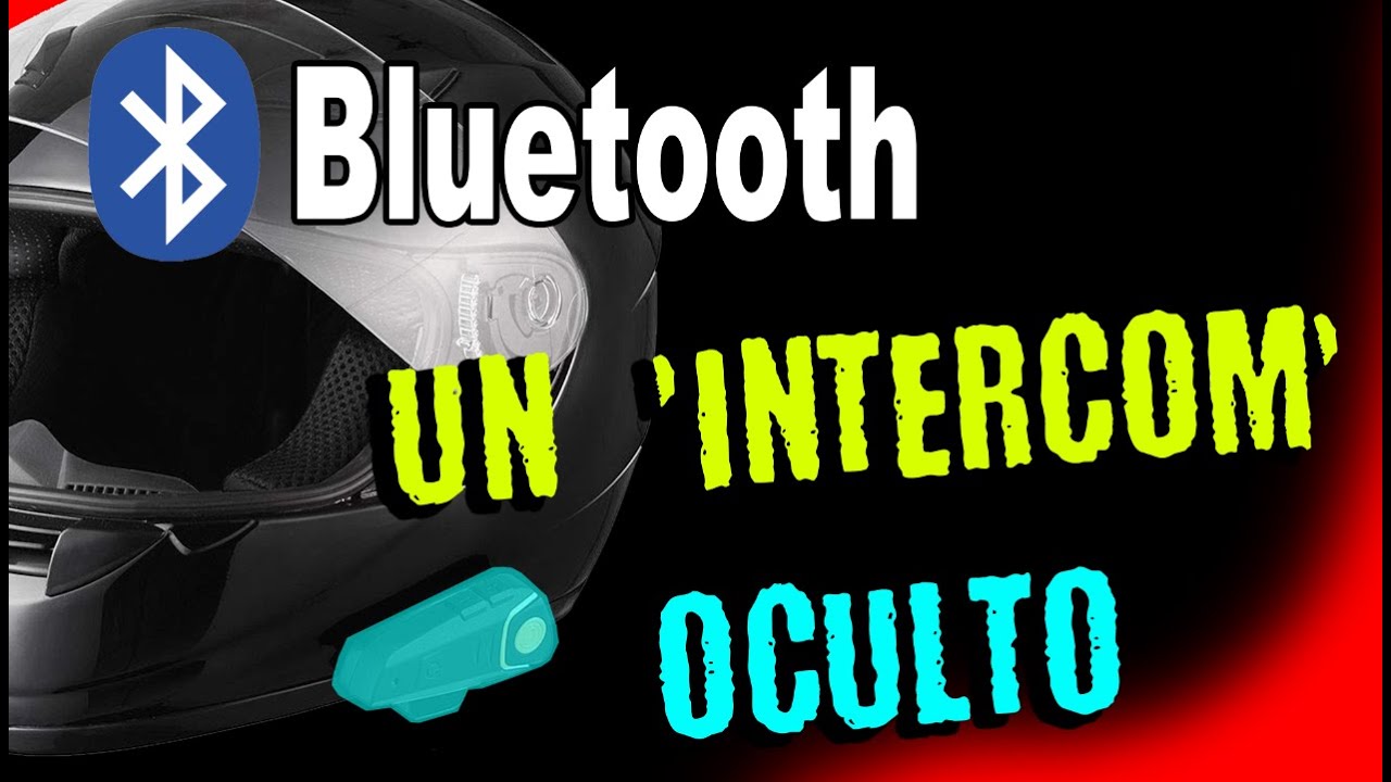 CASTLETEC Manos Libres Bluetooth Intercomunicador Moto Dk12