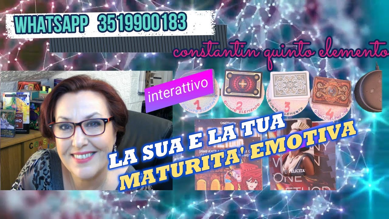 LA TUA E LA SUA MATURITA' EMOTIVA YouTube