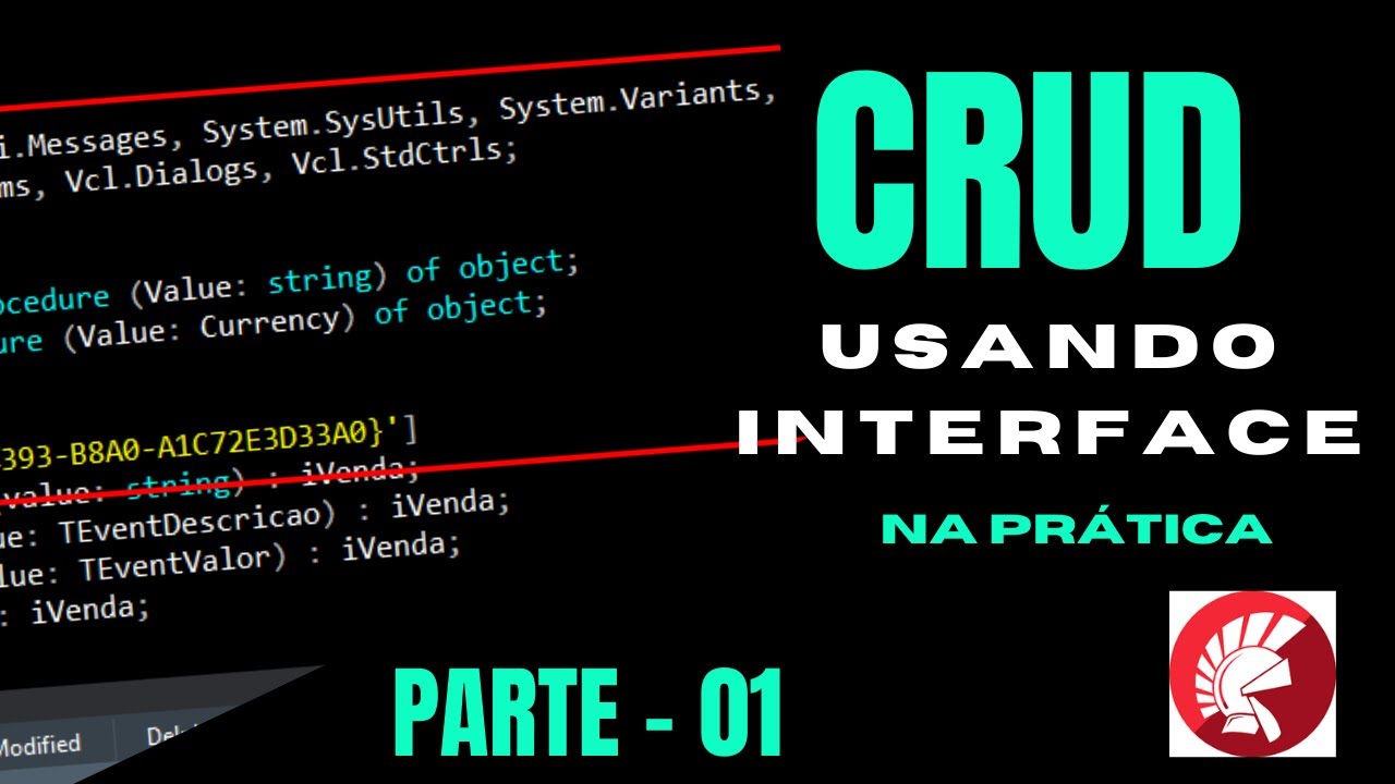 Crud interface na pr tica parte 01 youtube