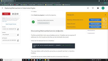 Deploying Memcached on Kubernetes Engine | Qwiklabs [GSP116]