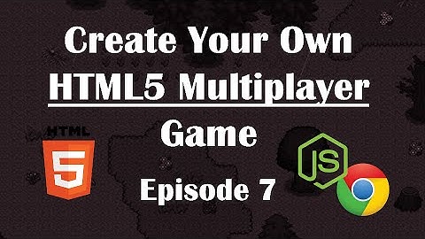 7- Making Multiplayer HTML5 Game: Player Attacks. NodeJs Tutorial Guide