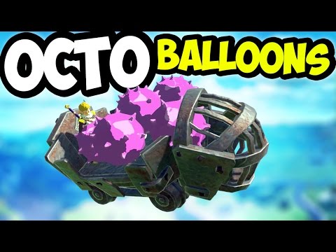 Octo Ballooning to the Highest Altitude - Breath of the Wild