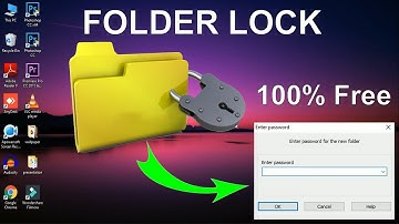 How can I password protect a folder in Windows 10?