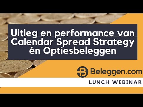 woensdag 6 juli Uitleg en performance van Calendar Spread Strategy én Optiesbeleggen