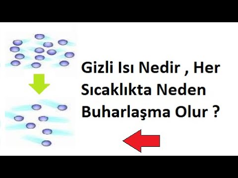 Gizli Isı Nedir , Her Sıcaklıkta Neden Buharlaşma Olur ?