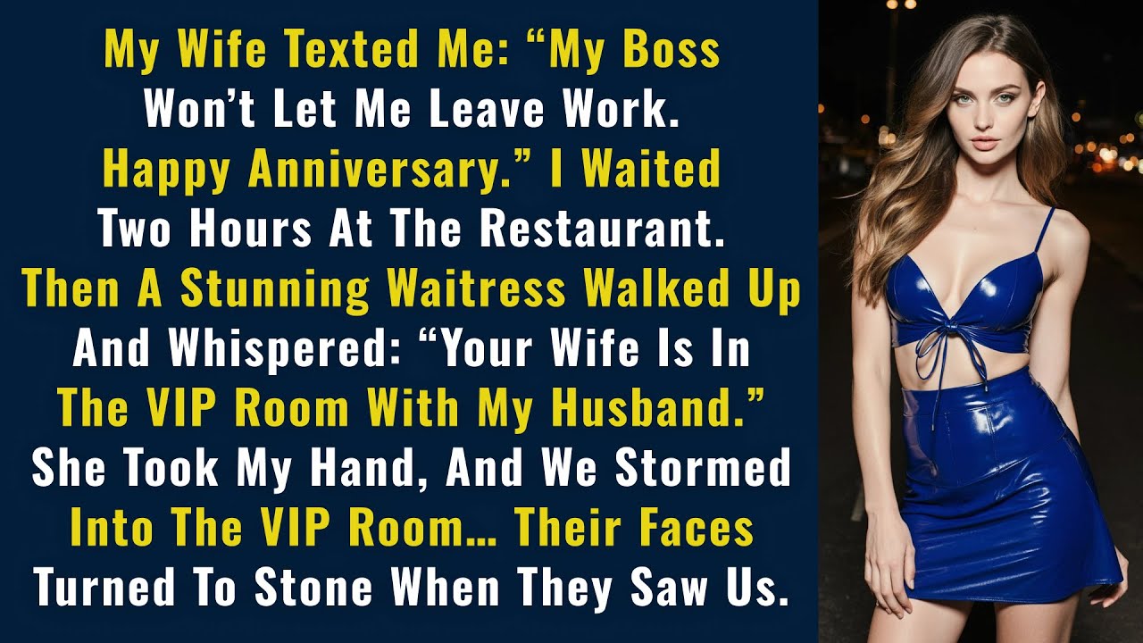 My Wife Texted Me: “My Boss Won’t Let Me Leave Work. Happy Anniversary.” I Waited 2 Hours At The...