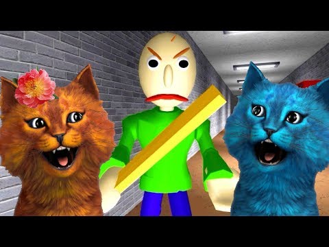 ESCAPE FROM BALDI IN ROBLOX / BALDI ROBLOX OBBY