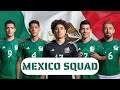Mexico squad world cup 2022  official squad  el tri