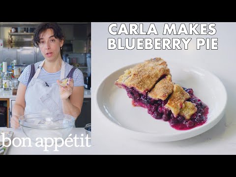 Carla Makes Blueberry-Ginger Pie | From the Test Kitchen | Bon Appétit