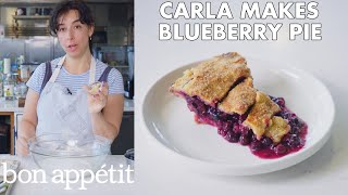 Carla Makes Blueberry-Ginger Pie | From the Test Kitchen | Bon Appétit