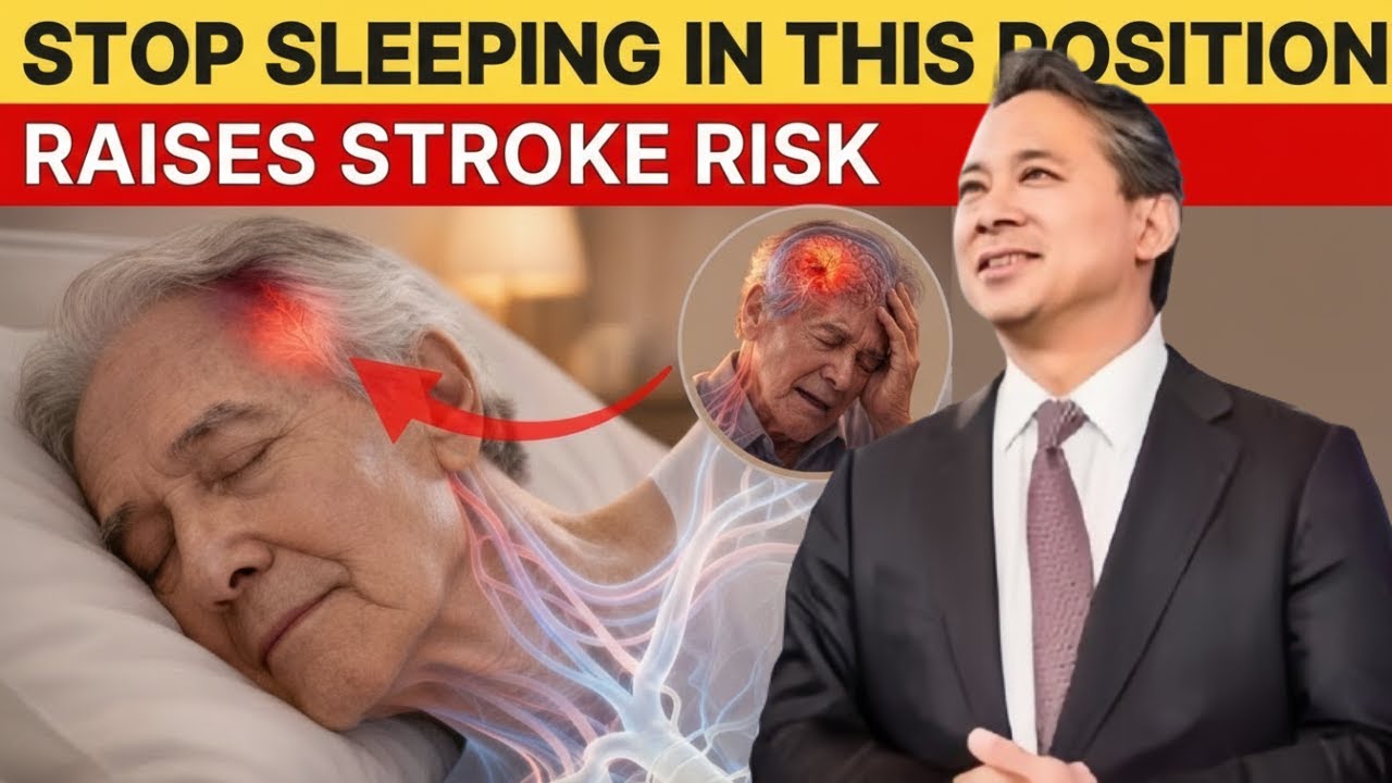 🫀🧠 Cardiac Surgeon Reveals the Sleeping Position That Raises STROKE Risk | Dr. William Li 📈