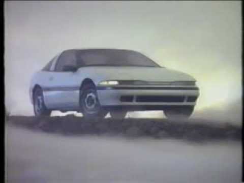 This 1989 Mitsubishi Eclipse Commercial Directly References Today's Eclipse