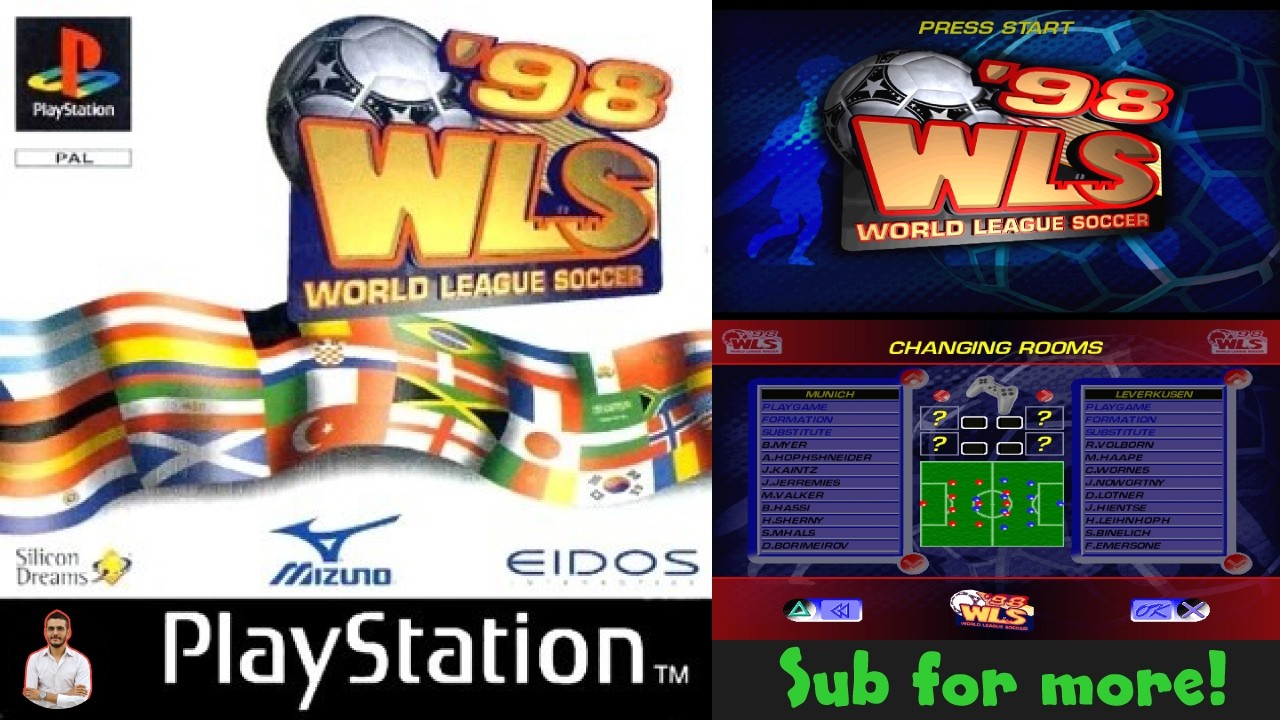 World League Soccer '98 – Gameplay on PlayStation (PS1) | Classic