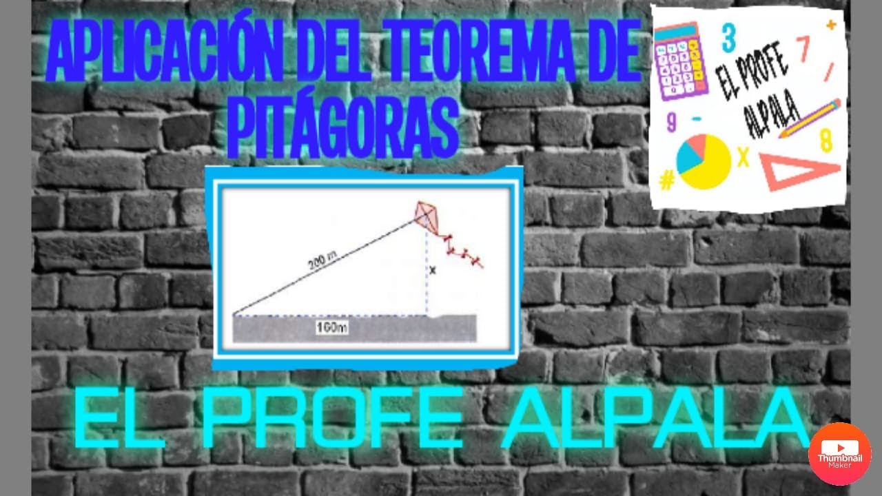Aplicación Del Teorema De Pitágoras En La Vida Real Youtube