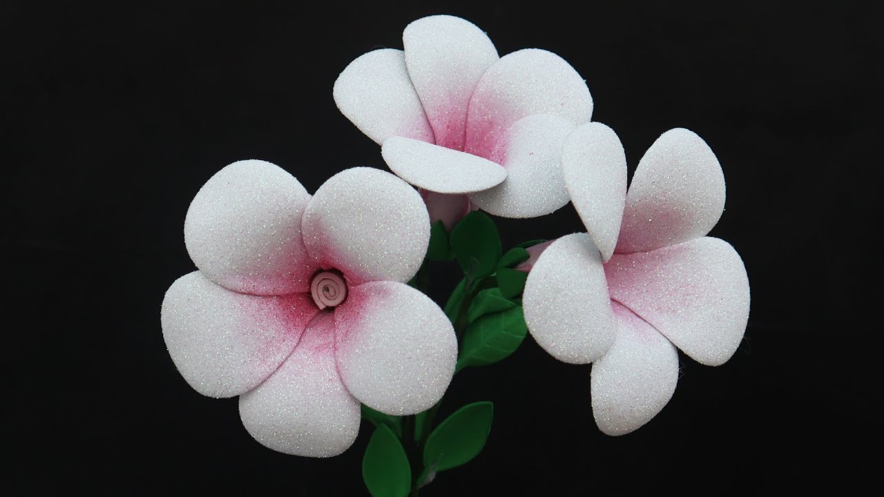 EVA Foam Paper Flowers 🌸 DIY Crafts Tutorial 