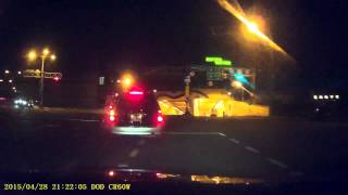 1040428-復興北路機車逆向撞轎車