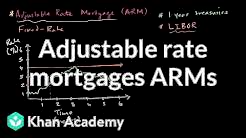 <span id="adjustable-rate-mortgage">adjustable rate mortgage</span>s ARMs | Housing | Finance & Capital Markets | Khan Academy ‘ class=’alignleft’>This article discusses various elements of Adjustable Rate Mortgages (ARMs), Real "teaser" ARMs, by definition, have a starting interest rate below that of the.</p>
<p><a href=