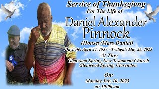 Daniel Alexander Pinnock (Funeral Service ) 2