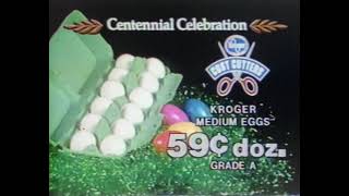 1983 Kroger Grocery Stores Classic Easter Television Commercial