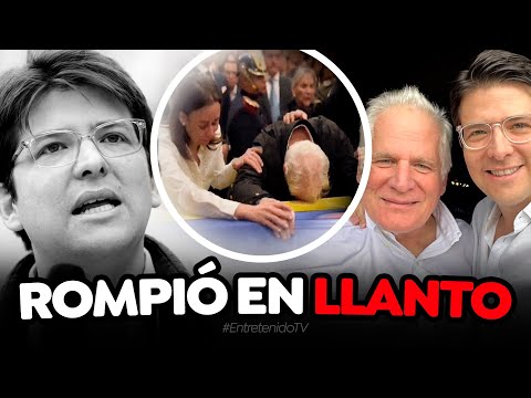 El Papá De Miguel Uribe ROMPIÓ EN LLANTO en Medio Del Funeral