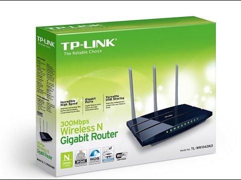 How to Configure TP-LINK TL-WR1043ND v1 Wireless N Gigabit Router Wi-Fi 450Mbps