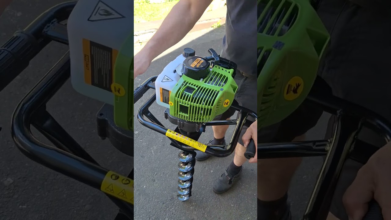 Gasoline Forest drill Pro-Craft GD62 2-STROKE #shorts
