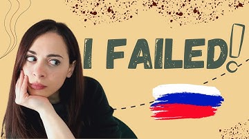TOP 3 Mistakes In Learning a Foreign Language | Why I Failed In Russian