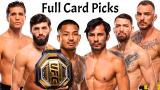 My Full Card Predictions & Breakdown For UFC 331