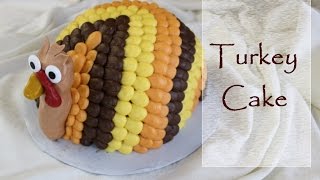 How To Make A Thanksgiving Turkey Cake Sweeer Cakes