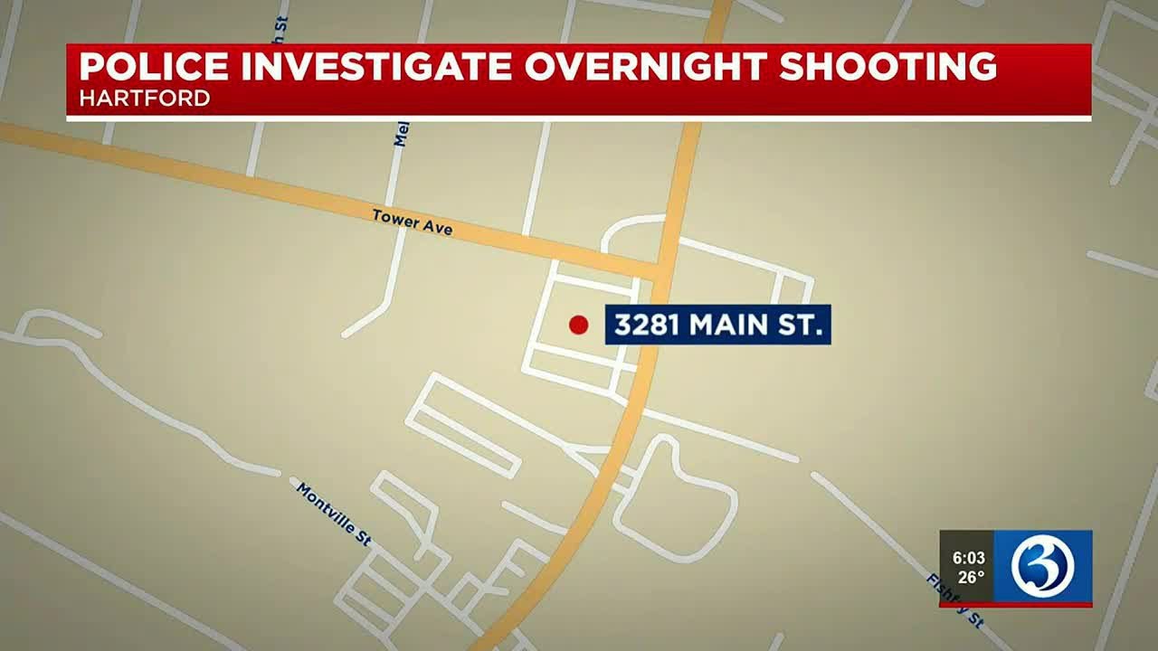 VIDEO: Police investigate Hartford shooting - YouTube
