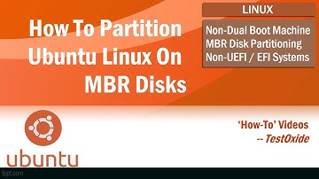 How To Create Partitions for Ubuntu Linux #UbuntuPartitions #UbuntuInstallation