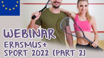 Webinar Erasmus+ Sport (1 February 2022)