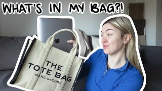 WHAT'S IN MY MARC JACOBS MEDIUM TOTE BAG?!