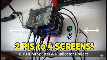 How to Duplicate Any HDMI Output: Building a Dual Raspberry Pi Display System