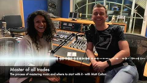 MPW Podcast EP 19 // What is music mastering? \\ Matt Colton