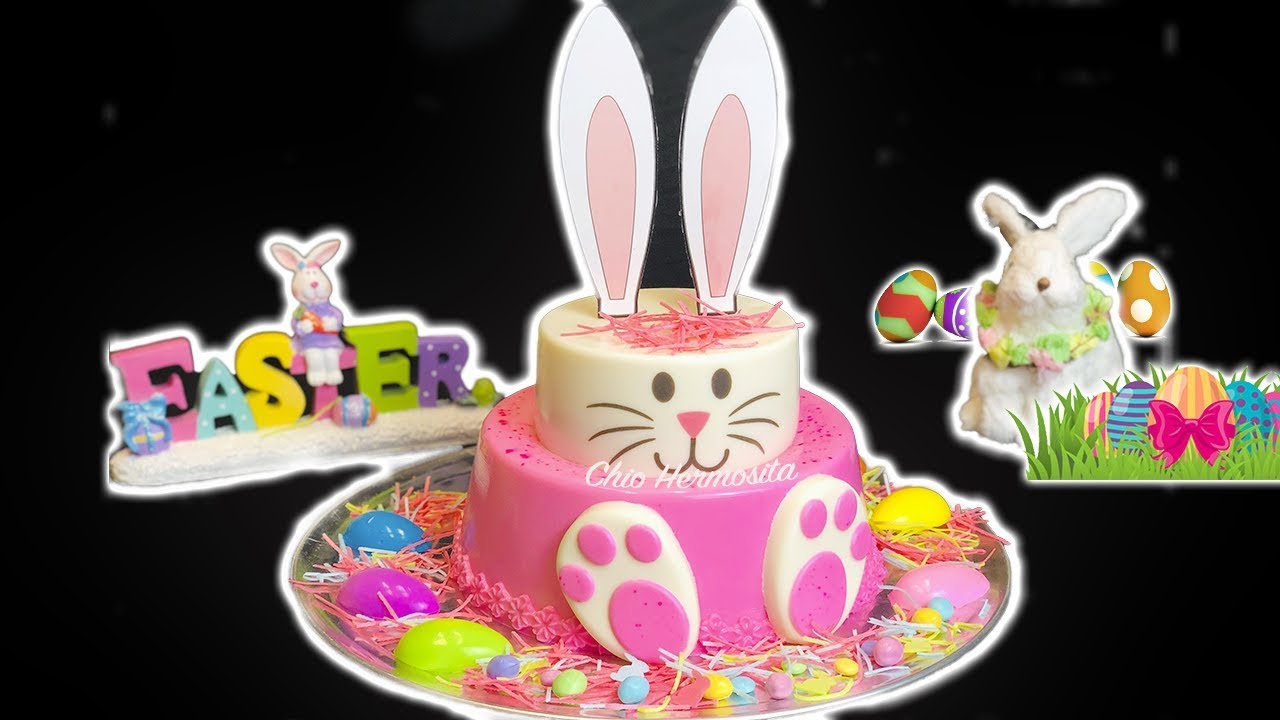 Gelatina para Pascua 🐣🌸conejita 🐰de leches