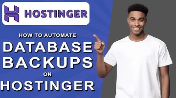 How to automate database backups on hostinger (2024)