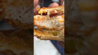 TRUFF CHICKEN SANDWICH from POPEYES! #food #foodreview #foodie #shorts