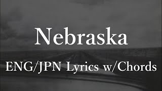 Video thumbnail of "Bruce Springsteen - Nebraska (Lyrics w/Chords) 和訳 コード"