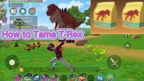 Utopia:Origin|How to Tame T-Rex and Feed🦖🦖