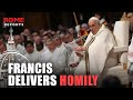  HOLY THURSDAY   Holy Thursday Pope Francis delivers homily to 1500 priests