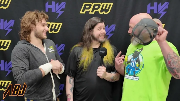ABJ Backstage at PPW Expedition Dan Stofko Chris White and Logie P