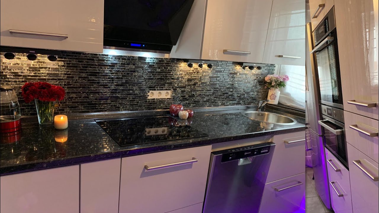 المطبخ الجديد 🤩🥳  واخيراً كملت تركيب المطبخ 💪🏻