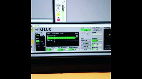 K-Devices KFlux Max for Live granular pad