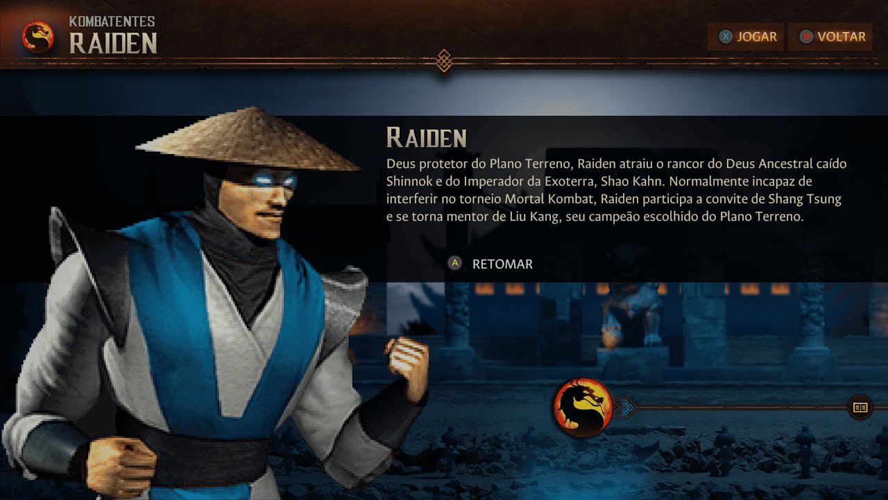 Mk Legacy Raiden Mortal Kombat: Legacy Kollection | Mortal Kombat 4 - Jogando como ...