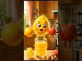 ⚡🍋 DZIECI KOCHAJĄ TEN SOK 💛#shorts #soki #zdrowie #juice #przepisy #domowesoki