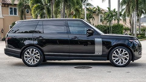 2019 Land Rover Range Rover Supercharged 5.0 LWB Walk-around Video