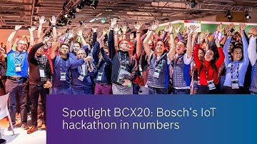 Spotlight BCX20: Bosch’s IoT hackathon in numbers