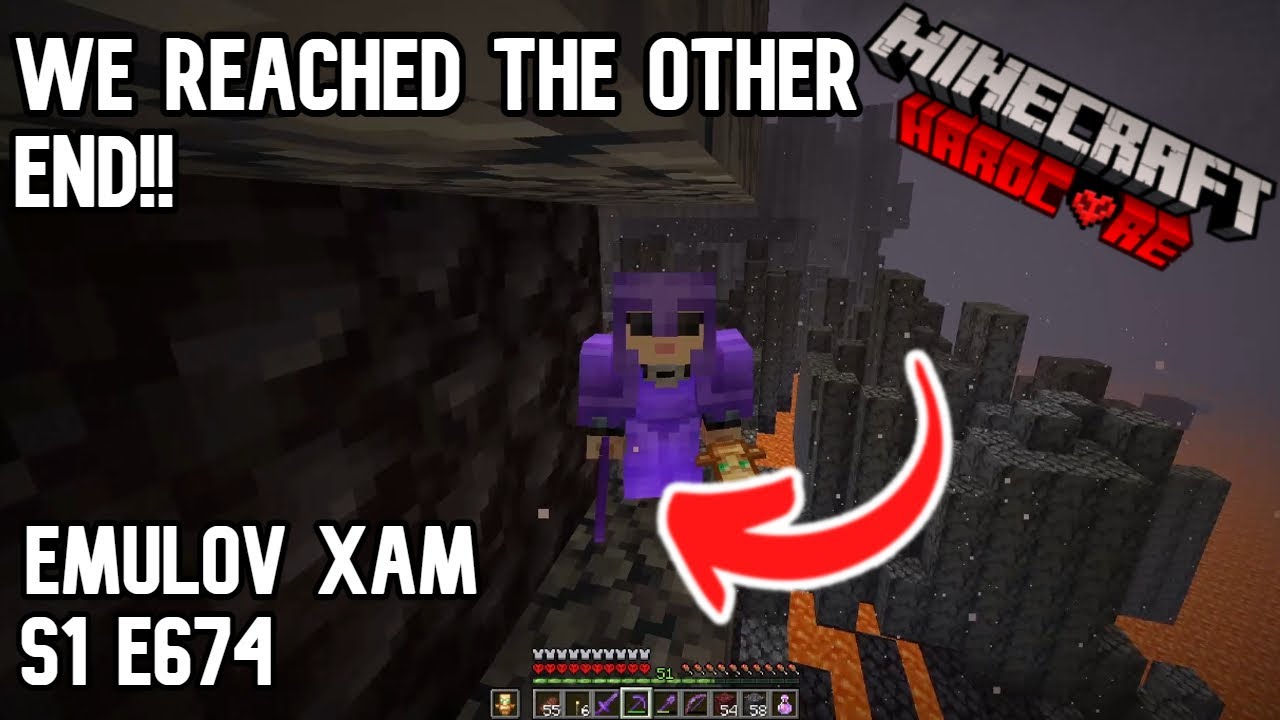 We reached the other end!! Minecraft Hardcore Let's play S1 E674 - YouTube